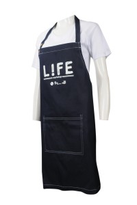 AP109 Employee-specific apron Design Western apron style Non-profit Group dining hall Employee uniform Custom-made denim apron franchise store